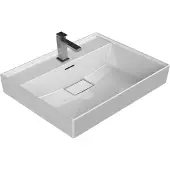 SaniGoods Sharp wastafel 60x48cm wit met kraangat