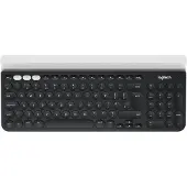 Logitech K780 Multi-Device Wireless Keyboard toetsenbord RF-draadloos + Bluetooth QWERTY Italiaans Grijs, Wit