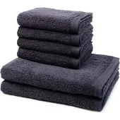 Möve 4 X Handdoek 2 X Douchehanddoek - in een set Superwuschel