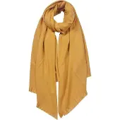 Juleeze Wintersjaal Dames 70x190 cm Geel Synthetisch