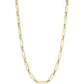 Blush 14 karaats geelgouden collier