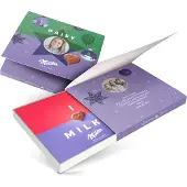 Yoursurprise Milka Pralines - Kerst - Hartjes - 110 gram