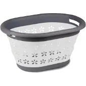 Kampa Opvouwbare Wasmand Opvouwbare Wasmand met Hengsels grijs