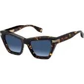 Marc Jacobs Cat Eye Dames Havana Grijs Azure MJ 1001/S