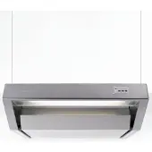 NOVY 736 onderbouw afzuigkap rvs (roestvrijstaal), 60 cm. breed zuinig energieklasse D