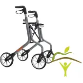 Adhome Let's Move Rollator Trust Care Grijs