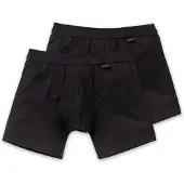 Schiesser Boxershorts 'Authentic' zwart