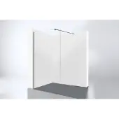 Best design Inloopdouche Dalis Moya 60x200cm 8mm Nano Glas Gunmetal
