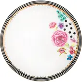 Melli mello - Nora - Dinerbord 27 cm - Porselein - Bloemenprint - Gouden Rand