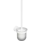 Sapho X-Round hangende toiletborstelhouder wit