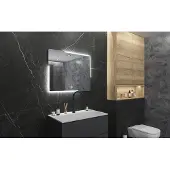 Gliss Design Melite spiegel met LED-verlichting en verwarming 60x70cm