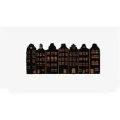 Esschert Design - Grachtenpanden - Deurmat - Kokosmat