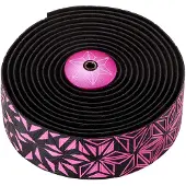 Supacaz Super Sticky Kush Star Fade Neon Pink Hanger Tape with Caps