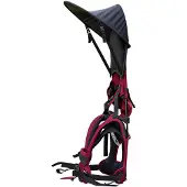 MiniMeis Zonnenscherm voor Baby Carrier - UV50+ - Zwart - - OneSize - Zonnenscherm voor kinderwagens
