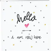 Goldbuch GOL-27319 babyalbum HELLO I AM NEW HERE als fotoboek, zonder tekst