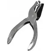Rayher Hobby Materialen Gaatjestang voor riemen en papier - 4 mm - metaal - gaatjes knippen in leer - knutselen