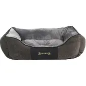 Scruffs & Tramps Huisdierenbed Chester maat XL 90x70 cm grijs 1169 online kopen