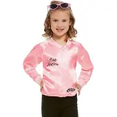 Smiffy Pink Lady Jacket meisje