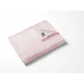 Linnick Flanel Fleece Deken Croco - light pink - 140x200cm - Plaid