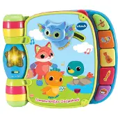 Vtech Dierenvriendjes Liedjesboek blauw blauw Kunststof Babyboekje