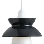 Louis Poulsen Hanglampe , Doo-Wop, dimbare, Zwart, Woonkamer, Metaal, Designer