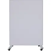 Ivol Mobiele scheidingswand - Akoestisch paneel/whiteboard - 120x160 cm - L