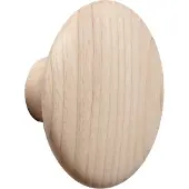 Muuto Dots Wood Coat Hooks Ash | Ø 17 cm