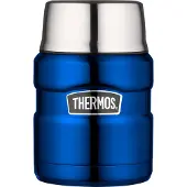 Thermos King voedseldrager 470 ml - Metaalblauw