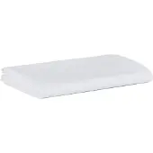 Mille Notti Pousada Percale Laken Envelophoeken EKO Wit, 90x200 cm