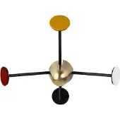 Gubi Matégot Kledinghanger ochre/multi