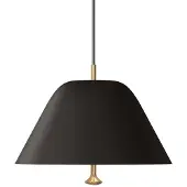 Audo Copenhagen Levitate hanglamp Ø28 cm Zwart-messing