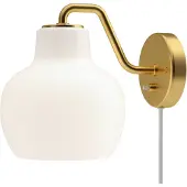 Louis Poulsen Design wandlamp VL Ring Crown, messing / goud, Woon-/ Eetkamer, Glas, Design, Wandlamp design