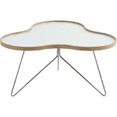 Swedese Flower tafel 84 x 90cm H39cm Eik gelakt
