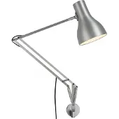 Anglepoise Type 75 Lamp met Wandbeugel Silver Lustre