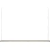 Muuto Hanglampe , dimbare, Grijs, Eetkamer, Aluminium