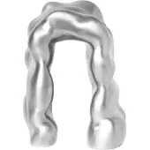 Ferm Living Morf Sculptuur - Brushed Aluminium