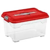 Kis Moover Box S Transparant Zwart 18l