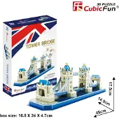 Cubicfun puzzel 3D Tower Bridge 52 stukjes
