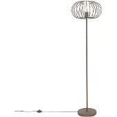 QAZQA Design vloerlamp roestbruin draad - Johanna