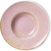 HK Living Home Chef pastabord Ø28,5 cm Rustic cream-brown