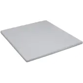 Cinderella Weekend Hoeslaken - Topper - Katoen - 180x200 cm - tot 15 cm - Lichtgrijs