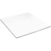 Cinderella Sundays Hoeslaken - Topper - 100% Katoen-Satijn - 160x200 cm - tot 15 cm - Wit