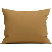 Zo! Home Kussensloop Satinado Cognac Brown - 60 x 70 cm (2 Stuks)