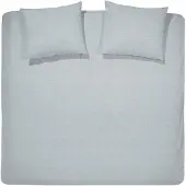 Cinderella Dekbedovertrek Lyn Light Grey Katoen-200 x 200 / 220 cm | 2-Persoons