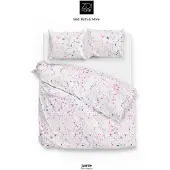 Zohome Zo Home Dekbedovertrek Katoen Jamie - pink 140x200/220cm