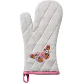 DDDDD Ovenwanten DDDDD Butterfly White (set van 6)