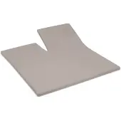 Cinderella Split Topper Hoeslaken Taupe (Satijn)-180 x 200 cm
