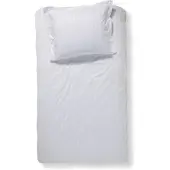 Damai Dekbedovertrek Damai Linea White Satijn