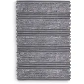 Heckett & Lane Badmat Solange - Antraciet 60 x 100 cm
