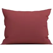 Zo! Home Kussensloop Satinado Spicy Red - 60 x 70 cm (2 Stuks)